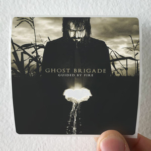 Ghost Brigade Guided By Fire Album Cover Sticker
