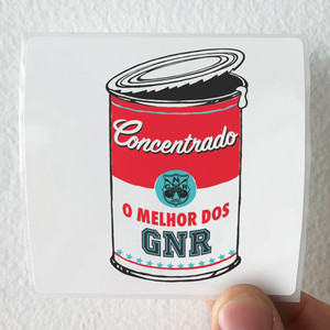 GNR Concentrado O Melhor Dos Gnr Album Cover Sticker