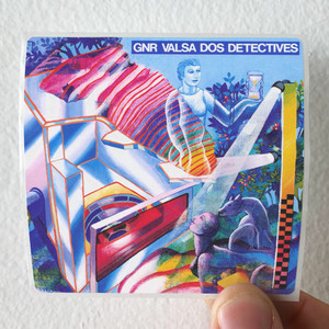 GNR Valsa Dos Detectives Album Cover Sticker