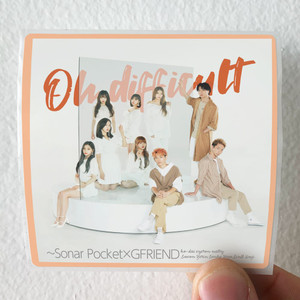 GFRIEND Oh Difficult 1 Album Cover Sticker