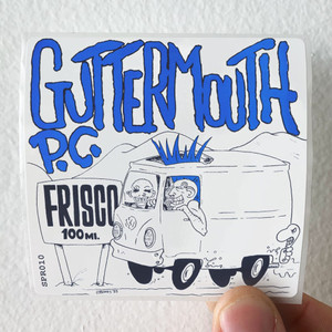 Guttermouth Pc Album Cover Sticker