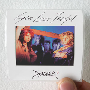 Gene Loves Jezebel Discover Album Cover Sticker