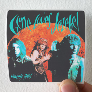 Gene Loves Jezebel Heavenly Bodies Album Cover Sticker Gene Loves Jezebel Heavenly Bodies Album Cover Sticker