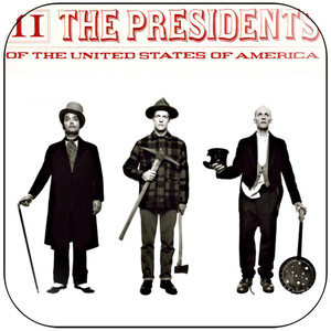 The Presidents of the United States of America Ii Album Cover Sticker Album Cover Sticker
