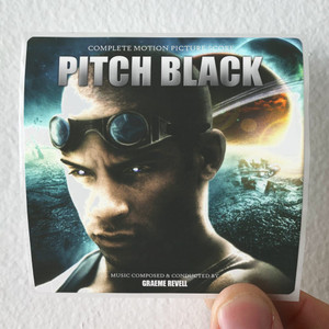 Graeme Revell Pitch Black Album Cover Sticker