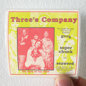 Geek Threes Company Album Cover Sticker