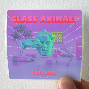 Glass Animals Your Love Dj Vu Album Cover Sticker Glass Animals Your Love Dj Vu Album Cover Sticker