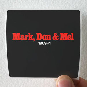 Grand Funk Railroad Mark Don Mel Album Cover Sticker