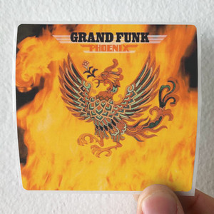 Grand Funk Railroad Phoenix Album Cover Sticker