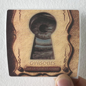 Guasones Con La Casa En Orden Album Cover Sticker Guasones Con La Casa En Orden Album Cover Sticker
