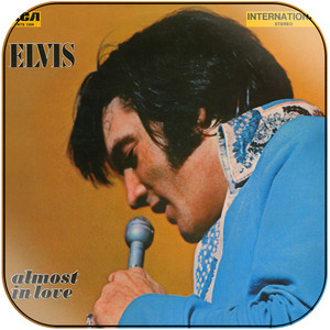 Elvis Presley Almost In Love Album Cover Sticker Album Cover Sticker Elvis Presley Almost In Love Album Cover Sticker Album Cover Sticker