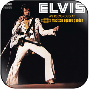 Elvis Presley As Recorded At Madison Square Garden Album Cover Sticker Album Cover Sticker Elvis Presley As Recorded At Madison Square Garden Album Cover Sticker Album Cover Sticker