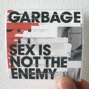 Garbage Sex Is Not The Enemy 2 Album Cover Sticker Garbage Sex Is Not The Enemy 2 Album Cover Sticker
