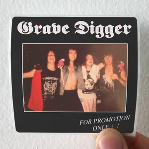 Grave Digger For Promotion Only Album Cover Sticker Grave Digger For Promotion Only Album Cover Sticker