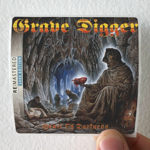 Grave Digger Heart Of Darkness Album Cover Sticker
