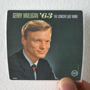 Gerry Mulligan 63 The Concert Jazz Band Album Cover Sticker