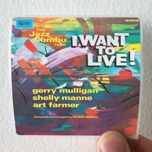 Gerry Mulligan The Jazz Combo From I Want To Live Album Cover Sticker