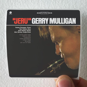 Gerry Mulligan Jeru Album Cover Sticker