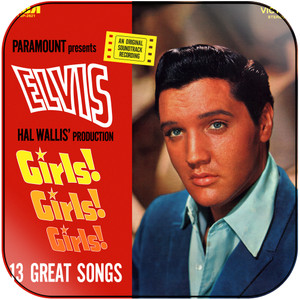 Elvis Presley Girls Girls Girls Album Cover Sticker Album Cover Sticker Elvis Presley Girls Girls Girls Album Cover Sticker Album Cover Sticker
