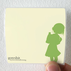 goreshit My Love Feels All Wrong 1 Album Cover Sticker