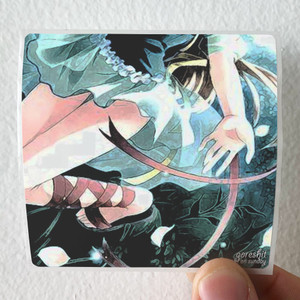 goreshit Blue Girl On Sunday 1 Album Cover Sticker