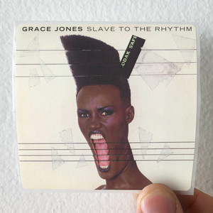 Grace Jones Slave To The Rhythm 1 Album Cover Sticker
