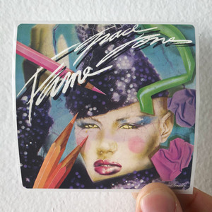 Grace Jones Fame Album Cover Sticker