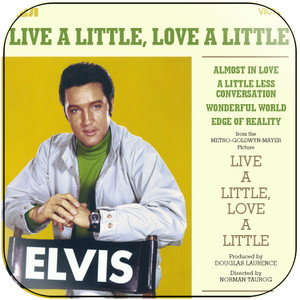 Elvis Presley Live A Little Love A Little Charro The Trouble With Girls  Album Cover Sticker Album Cover Sticker