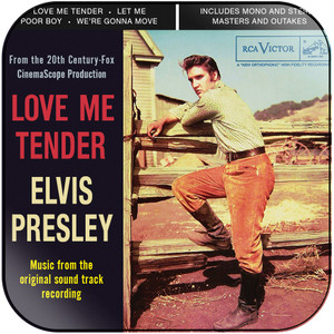 Elvis Presley Love Me Tender Album Cover Sticker Album Cover Sticker Elvis Presley Love Me Tender Album Cover Sticker Album Cover Sticker