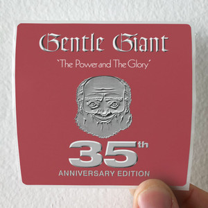 Gentle Giant The Power And The Glory 2 Album Cover Sticker