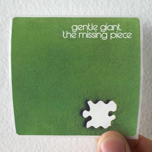 Gentle Giant The Missing Piece Album Cover Sticker Gentle Giant The Missing Piece Album Cover Sticker