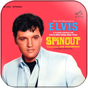 Elvis Presley Spinout Album Cover Sticker Album Cover Sticker