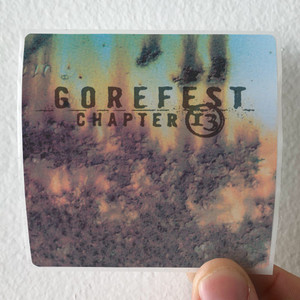 Gorefest Chapter 13 Album Cover Sticker