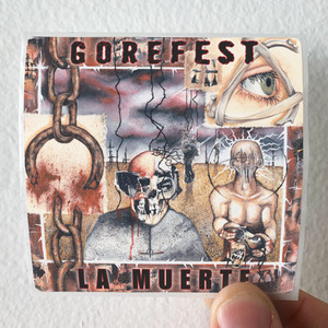 Gorefest La Muerte Album Cover Sticker