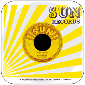 Elvis Presley Thats All Right Album Cover Sticker Album Cover Sticker Elvis Presley Thats All Right Album Cover Sticker Album Cover Sticker