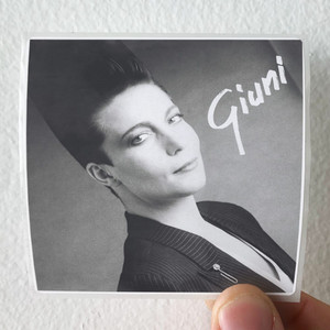 Giuni Russo Giuni Album Cover Sticker Giuni Russo Giuni Album Cover Sticker