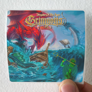 Grimgotts Dragons Of The Ages Album Cover Sticker