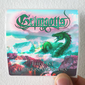 Grimgotts The Last Dragon Warriors Album Cover Sticker