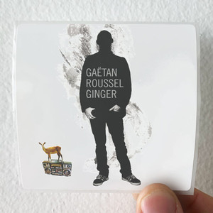 Gaetan Roussel Ginger Album Cover Sticker Gaetan Roussel Ginger Album Cover Sticker