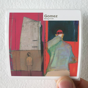 Gomez Bring It On Album Cover Sticker