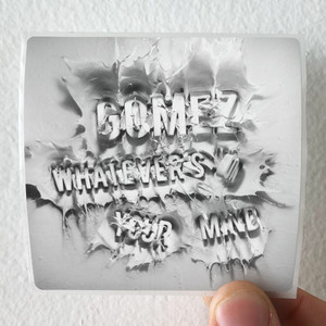 Gomez Whatevers On Your Mind Album Cover Sticker Gomez Whatevers On Your Mind Album Cover Sticker