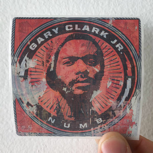 Gary Clark Jr Numb Album Cover Sticker Gary Clark Jr Numb Album Cover Sticker