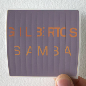 Gilberto Gil Gilbertos Samba Album Cover Sticker