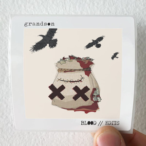grandson Blood Edits Album Cover Sticker grandson Blood Edits Album Cover Sticker