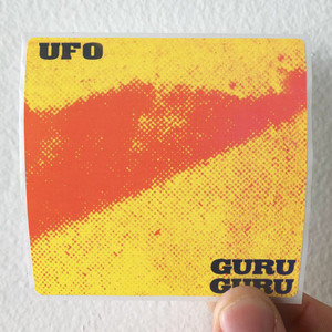 Guru Guru Ufo Album Cover Sticker