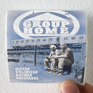 Group Home Gifted Unlimited Rhymes Universal Album Cover Sticker Group Home Gifted Unlimited Rhymes Universal Album Cover Sticker