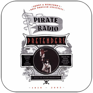 Pretenders Pirate Radio Album Cover Sticker Album Cover Sticker Pretenders Pirate Radio Album Cover Sticker Album Cover Sticker