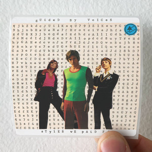 Guided by Voices Styles We Paid For Album Cover Sticker