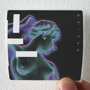 Grimes Halfaxa 2 Album Cover Sticker
