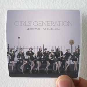 Girls Generation Mrtaxi Run Devil Run Album Cover Sticker Girls Generation Mrtaxi Run Devil Run Album Cover Sticker